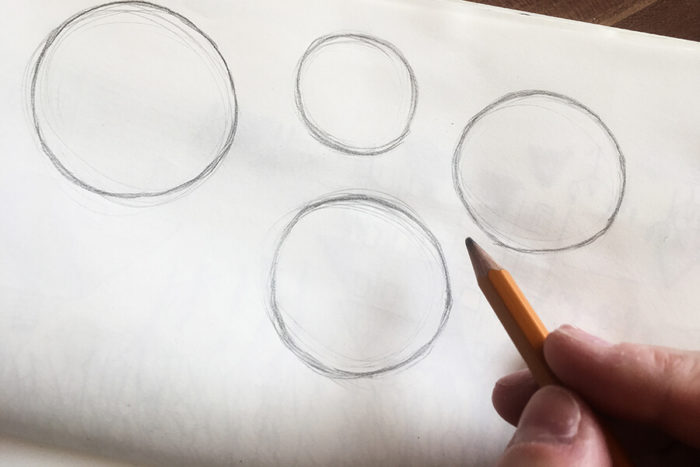 Wie zeichnet man: Kreise / zeichnen lernen - stiftsinn